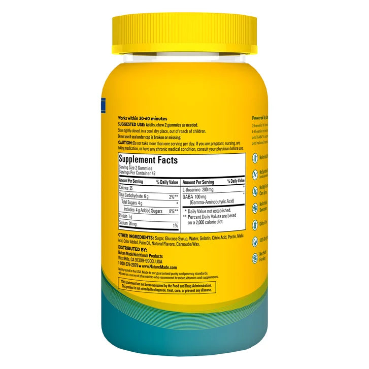 Nature Made Wellblends Stress Relief, 84 Gummies