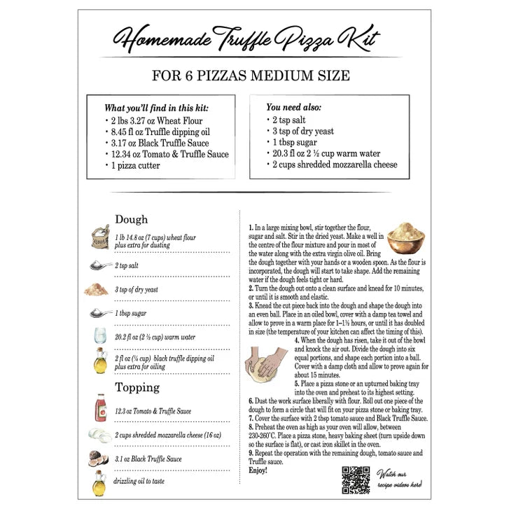 Borgo de Medici Truffle Pizza Kit