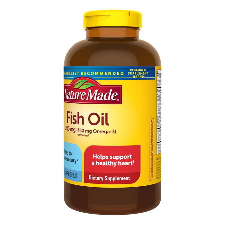 Nature Made Fish Oil 1200 mg, 300 Softgels