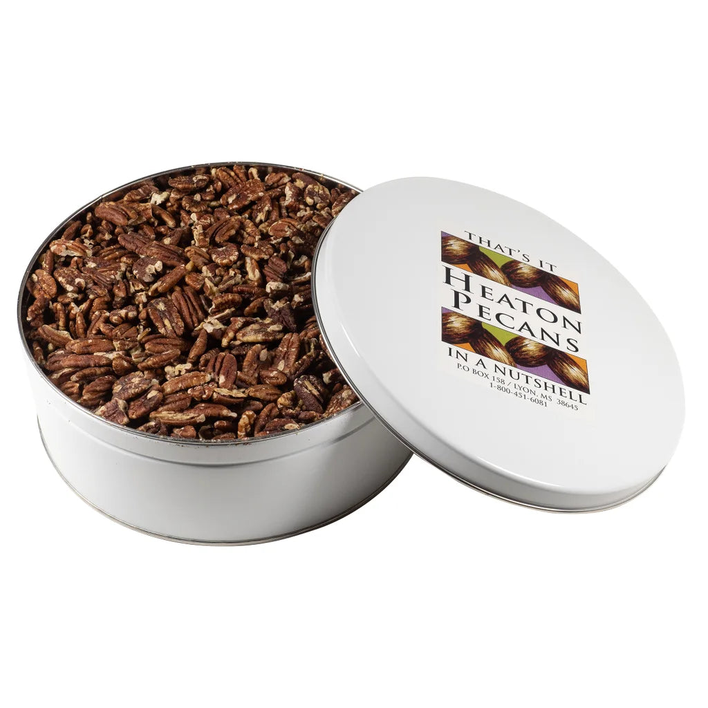 Heaton Pecans Roasted & Salted Pecans Tin