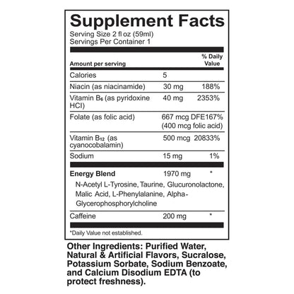 Kirkland Signature Energy Shot, 48 Bottles, 2 Ounces Each