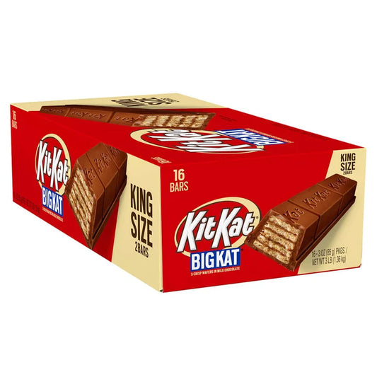 Kit Kat Big Kat, King Size, 3.0 oz, 16-count