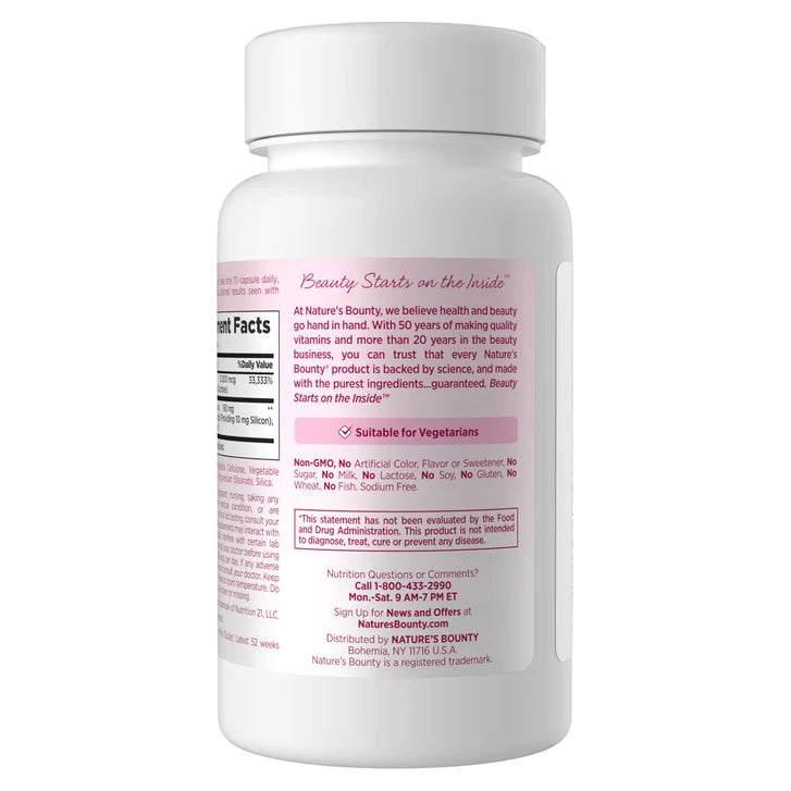 Nature's Bounty Optimal Solutions Hair Growth, 90 Capsules