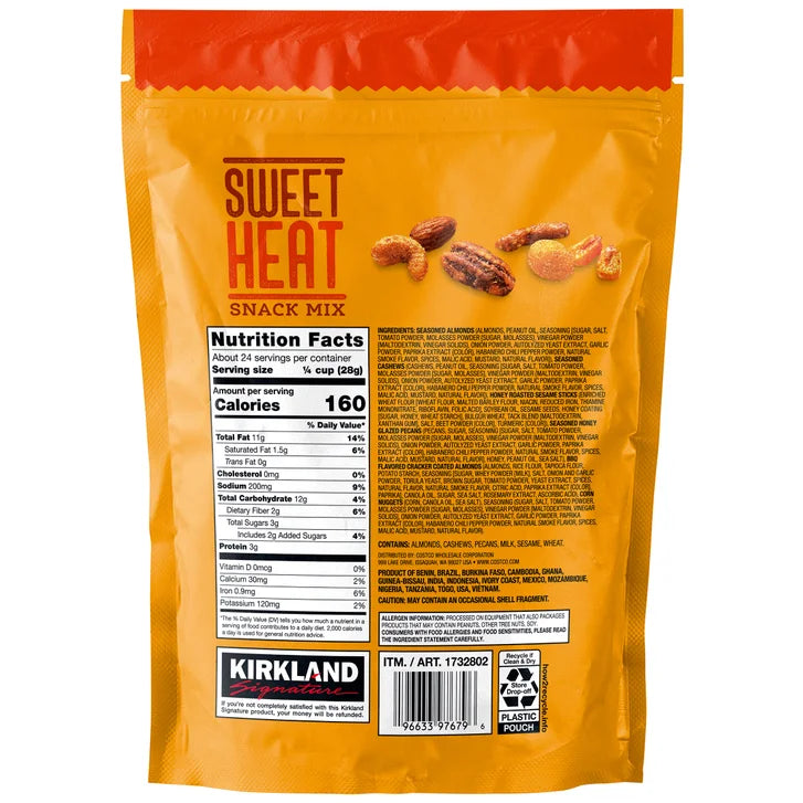 Kirkland Signature Sweet Heat Snack Mix, 24 oz
