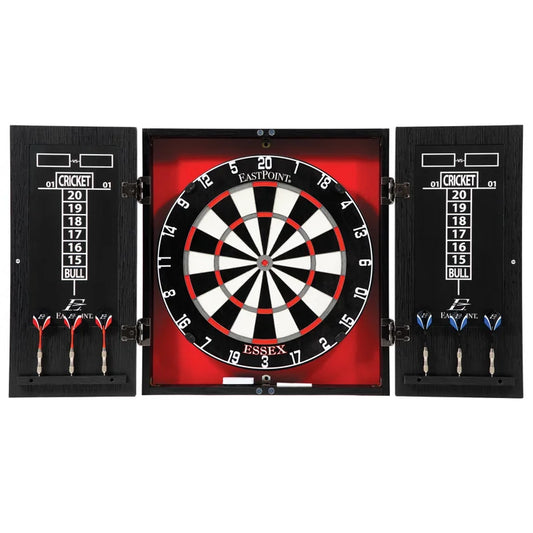 Essex Bristle Dartboard and Cabinet Set