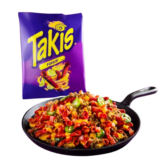 Takis Rolled Tortilla Chips, Fuego, 3.25 oz, 40-count