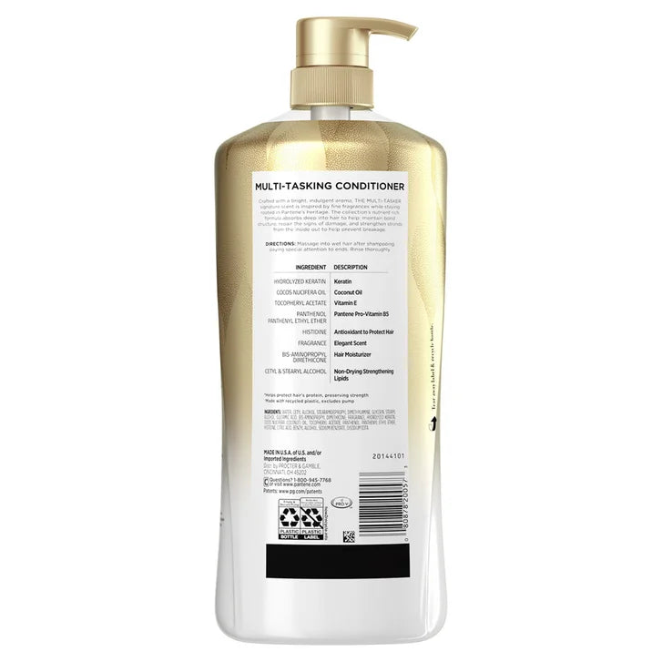 Pantene Multi-Tasker 10 Conditioner, 38.2 fl oz