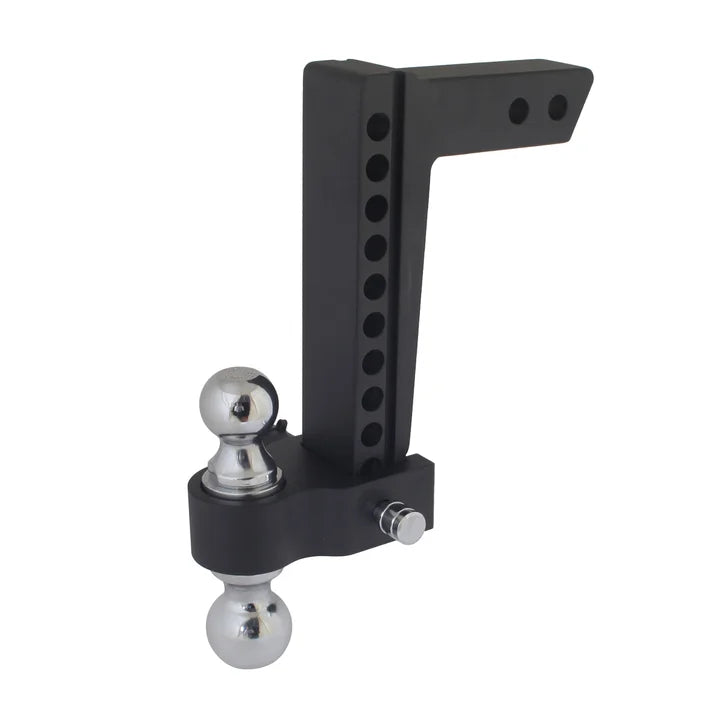 Trailer Valet Blackout 10,000 lbs Capacity Adjustable Drop Hitch, 0-10” Drop, 2” and 2-5/16" Ball