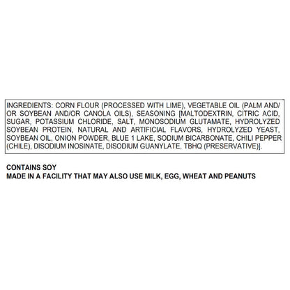 Takis Rolled Tortilla Chips, Blue Heat, 1 oz, 50-count