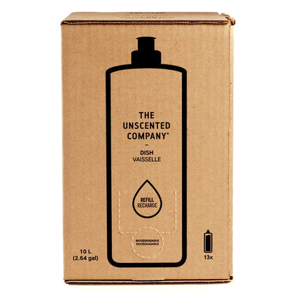 The Unscented Company Liquid Dish Soap Refill Box, 337.92 fl oz