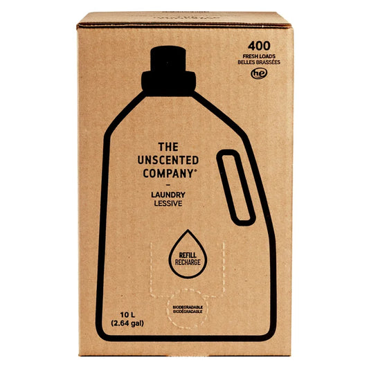The Unscented Company Liquid Laundry Detergent Refill Box, 400 Loads, 337.92 fl oz