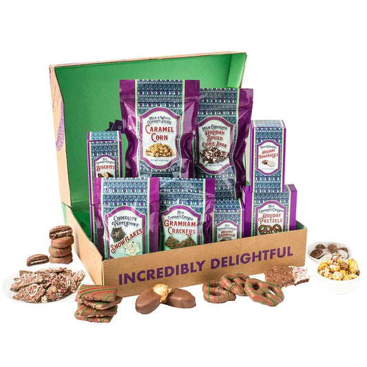 Sugar Plum Winter Decadence Chocolate Variety Gift Box