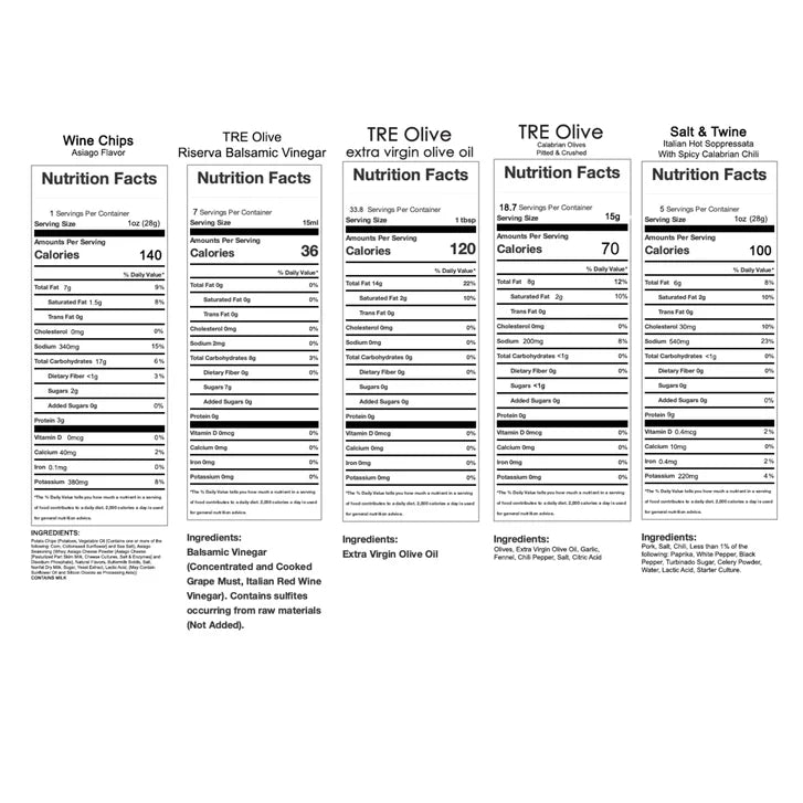 TRE Olive Merenda Gift Box