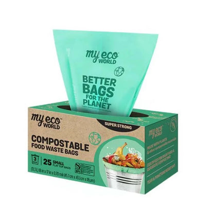 MyEcoWorld 3-gallon Compostable Food Waste Bag, 150-count