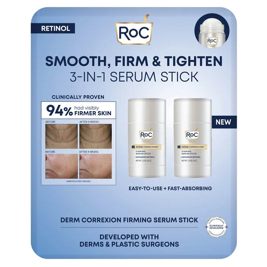 RoC Derm Correxion Firming Serum Stick, 1 oz, 2-pack