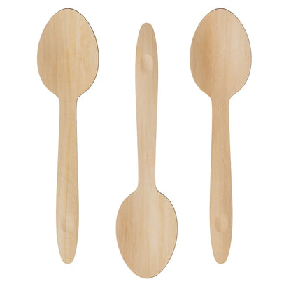 Eco Raj Compostable Wooden Spoon, 1,000-count