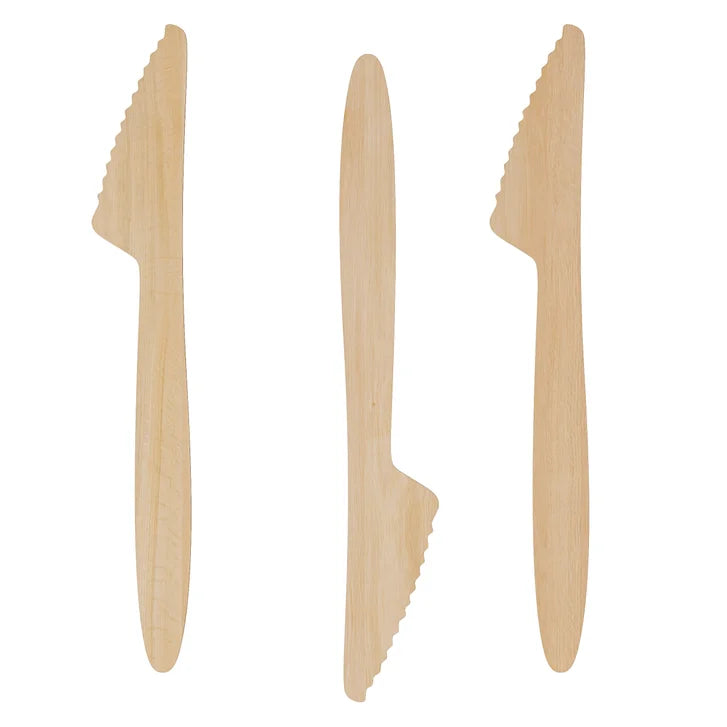 Eco Raj Compostable Wooden Knife, 1,000-count