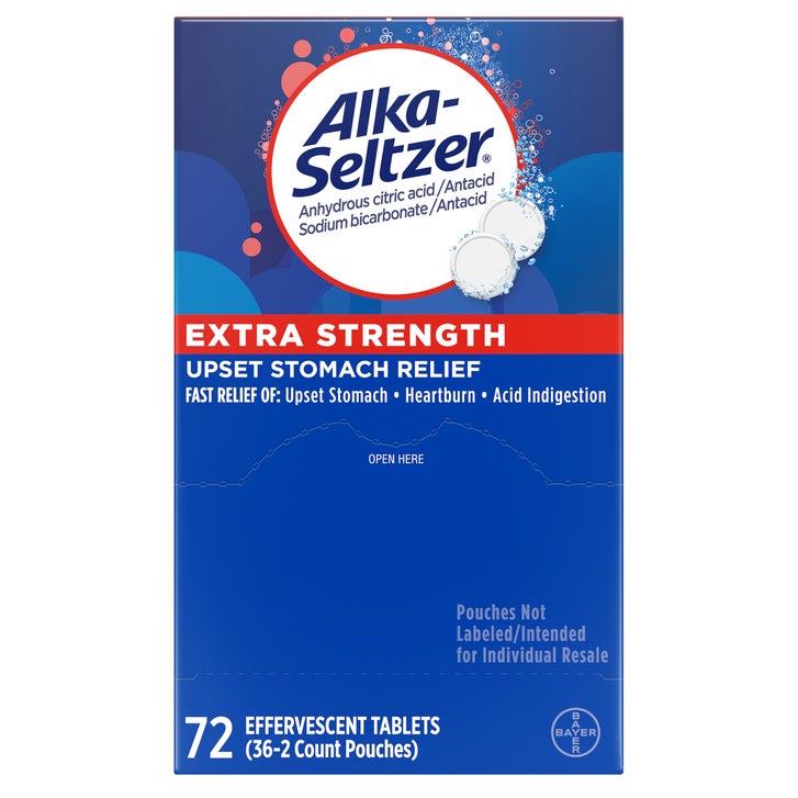 Alka-Seltzer Extra Strength Heartburn Relief, 72 Effervescent Tablets
