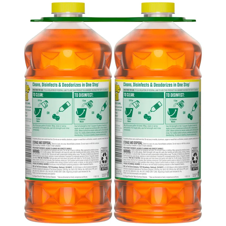 Pine-Sol Multi-Surface Cleaner, 60 fl oz, 2-count