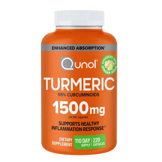 Qunol Turmeric 1,500 mg., 220 Capsules