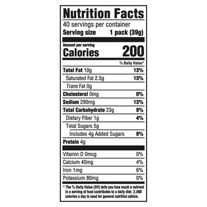 RITZ Cracker Sandwiches, Peanut Butter, 40-count