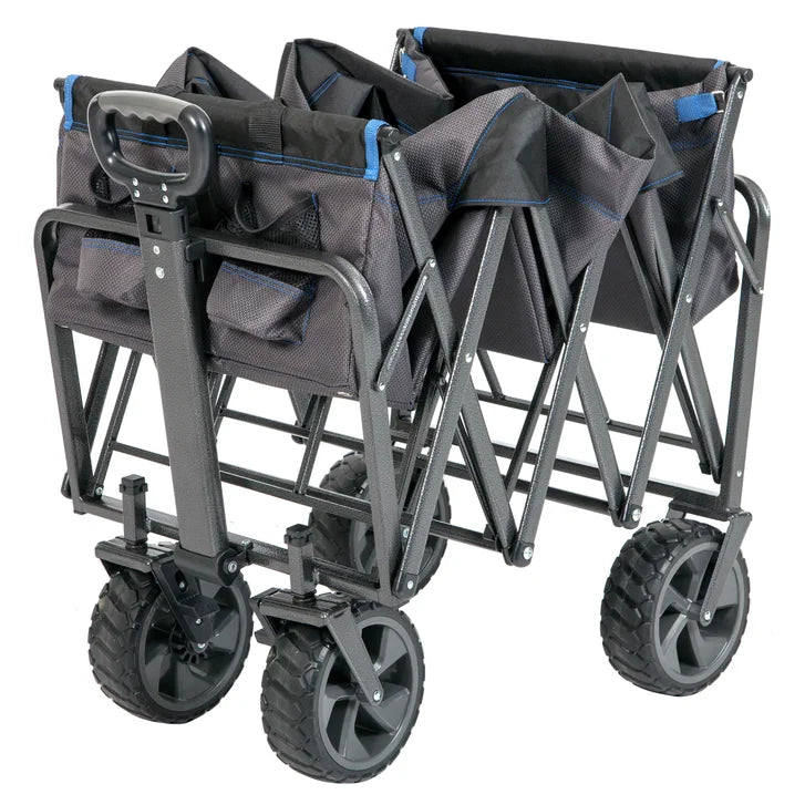 Mac Sports Deluxe Extended Folding Wagon with Brakes