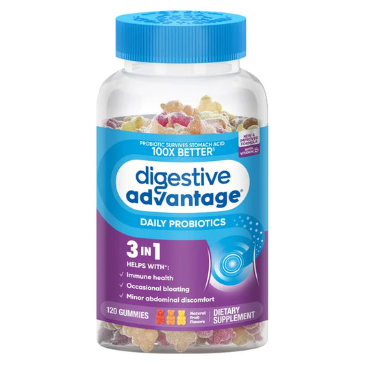 Schiff Digestive Advantage Probiotic, 120 Gummies
