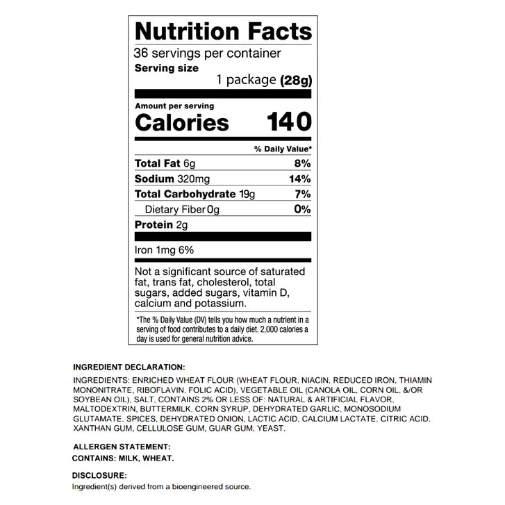 Dot's Homestyle Pretzels, Original Seasoned Pretzel Twists, 1 oz, 36-count