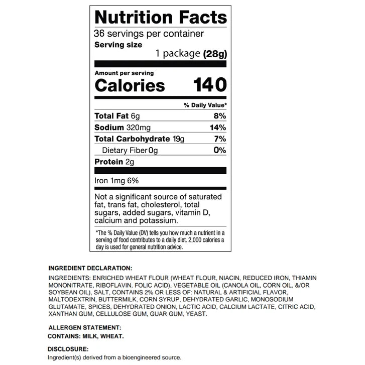 Dot's Homestyle Pretzels, Original Seasoned Pretzel Twists, 1 oz, 36-count