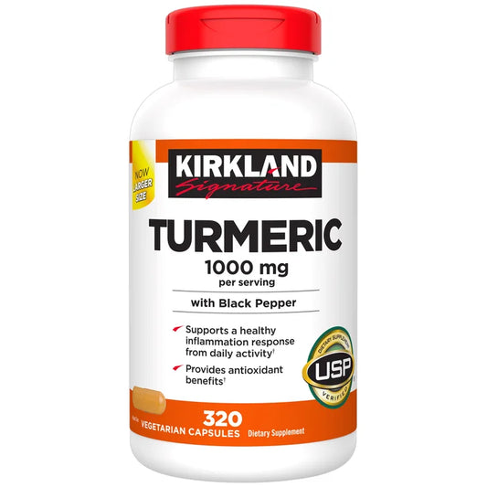 Kirkland Signature Turmeric 1000 mg, 320 Capsules