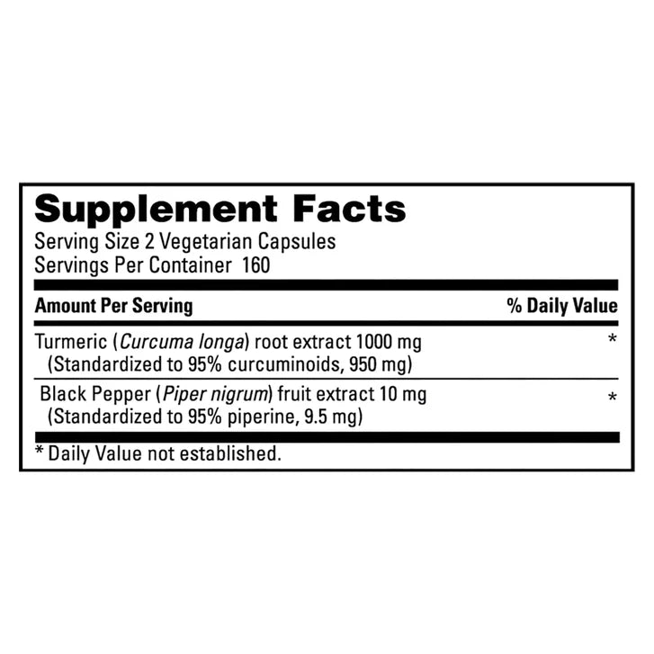 Kirkland Signature Turmeric 1000 mg, 320 Capsules