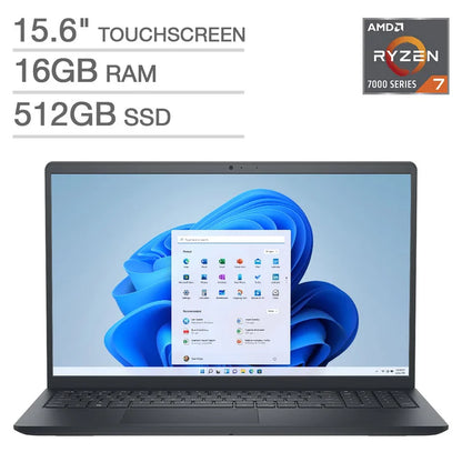 Dell Inspiron 15.6" Touchscreen Laptop - AMD Ryzen 7 7730U - FHD (1920 x 1080) - Windows 11