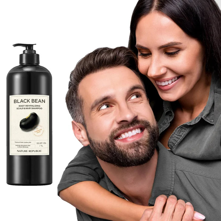 Nature Republic Black Bean Anti-Hair Loss Shampoo, 33.8 fl oz
