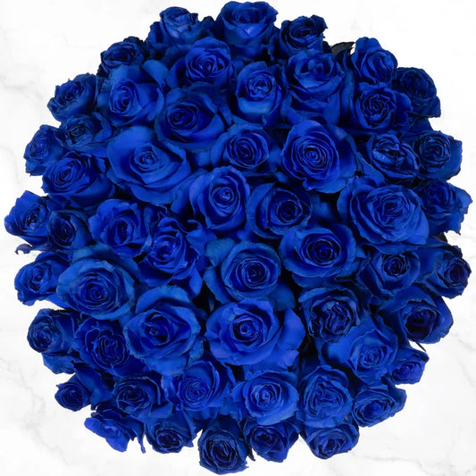 50-stem Blue Roses