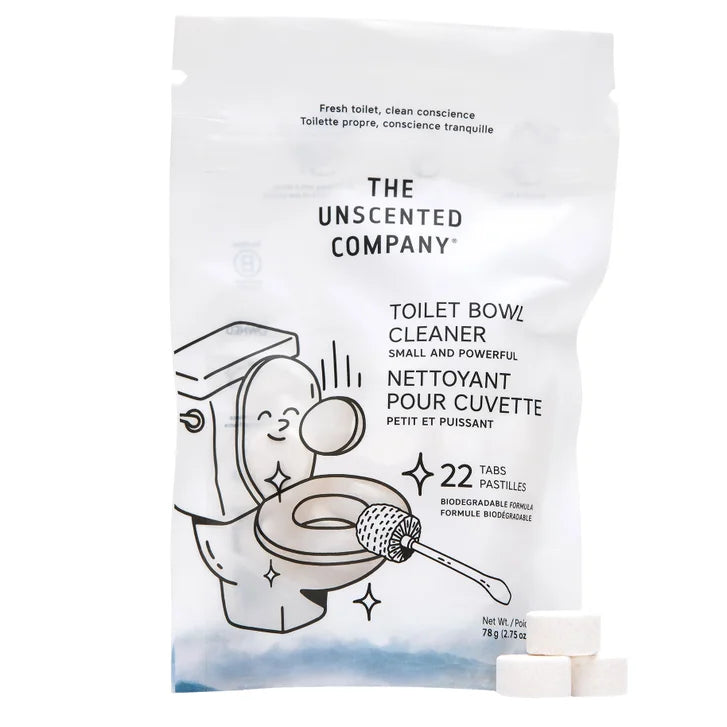 The Unscented Company Toilet Bowl Cleaner Tabs, 132-count