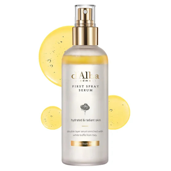 d'Alba Piedmont White Truffle First Spray Serum, 6.08 fl oz