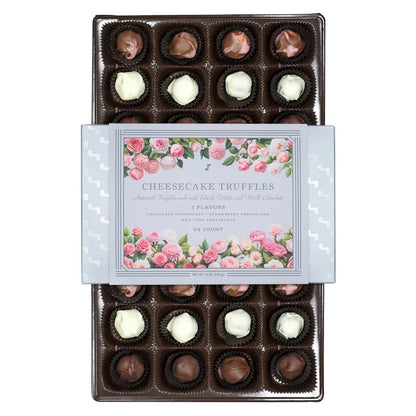 A'cappella Cheesecake Truffle Collections, 24 Truffles Total