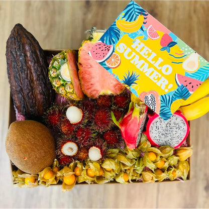 Tropical Summer Fruit Gift Box