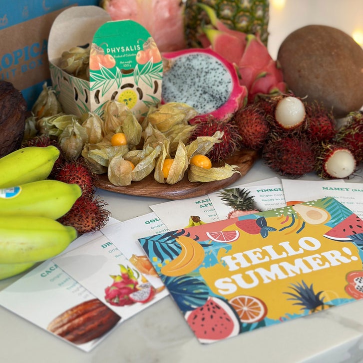Tropical Summer Fruit Gift Box