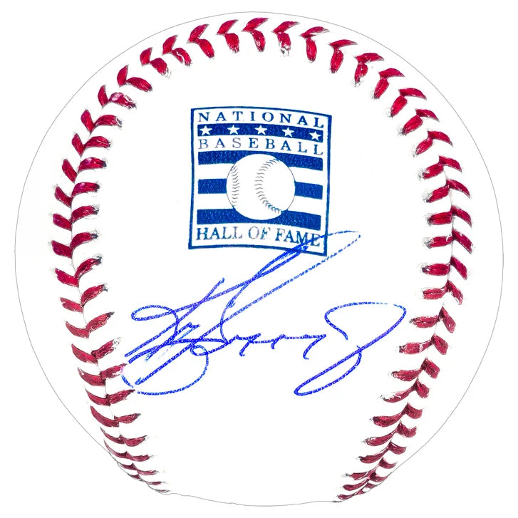 Ken Griffey Jr. Autographed Official Hall of Fame Logo MLB Baseball Seattle Mariners Beckett Authenticated