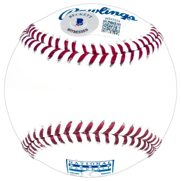 Ken Griffey Jr. Autographed Official Hall of Fame Logo MLB Baseball Seattle Mariners Beckett Authenticated