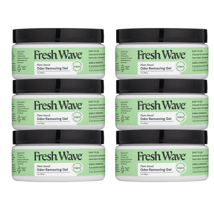Fresh Wave Odor Removing Gel, Original, 7 oz, 6-count