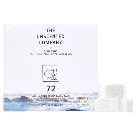 The Unscented Company Dishwasher Tabs, 72-count