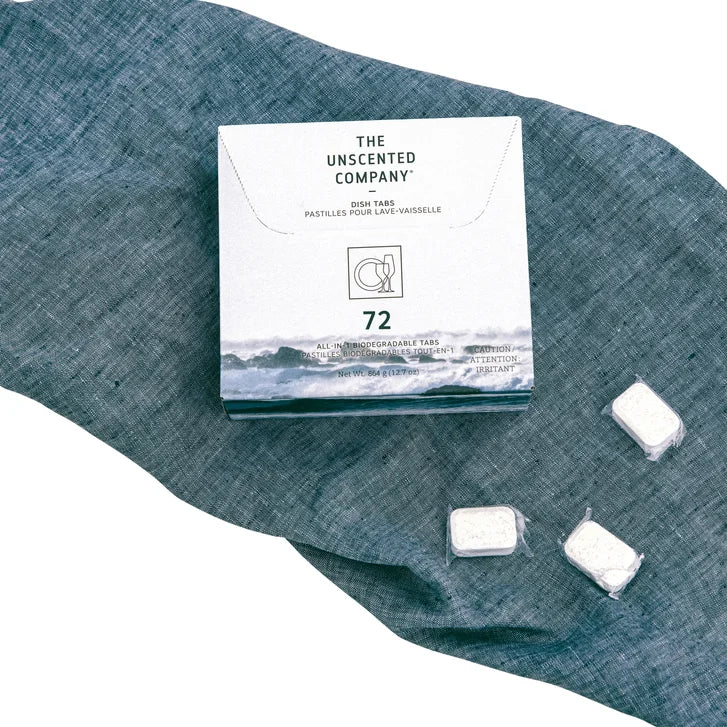 The Unscented Company Dishwasher Tabs, 72-count