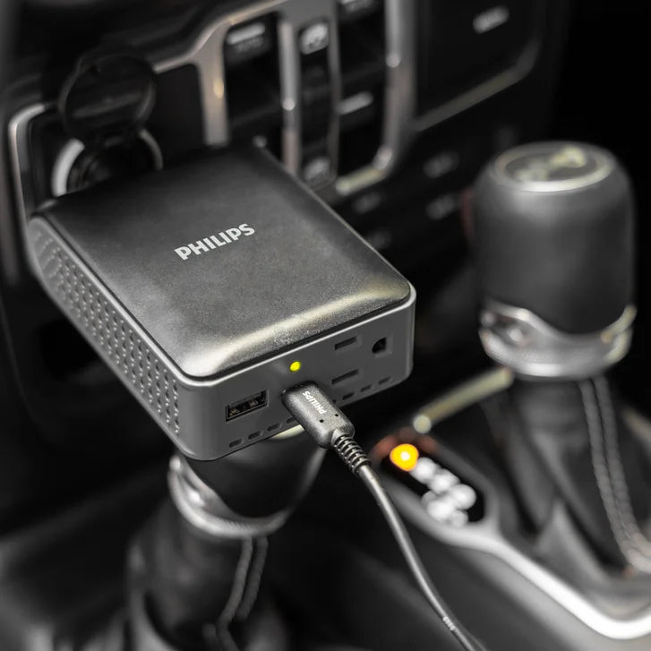 Philips Car Power Inverters, 2-pack (one 100W, one 150W)