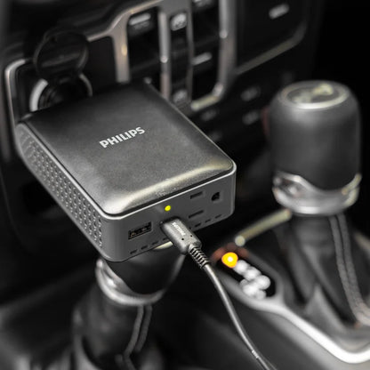 Philips Car Power Inverters, 2-pack (one 100W, one 150W)