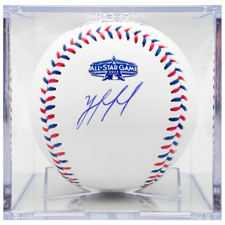 Yordan Alvarez Autographed Official 2022 All Star Game MLB Baseball Houston Astros - Beckett Authenticated