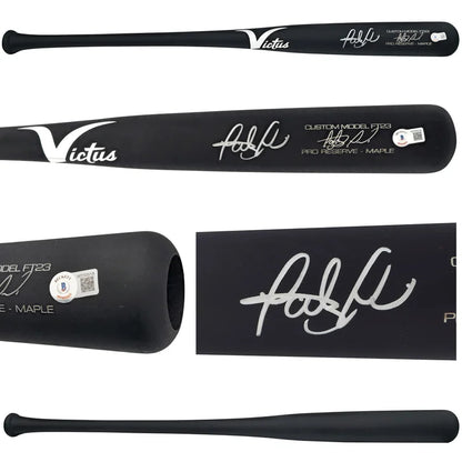Fernando Tatis Jr. Autographed Matte Black Victus Game Model Baseball Bat San Diego Padres - Beckett Authenticated