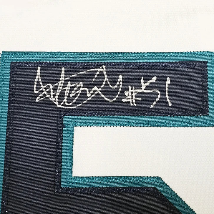 Ichiro Suzuki Autographed Seattle Mariners White Authentic Mitchell & Ness 2001 All Star Patch Jersey - Mill Creek Sports Authenticated