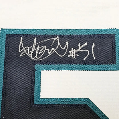 Ichiro Suzuki Autographed Seattle Mariners White Authentic Mitchell & Ness 2001 All Star Patch Jersey - Mill Creek Sports Authenticated